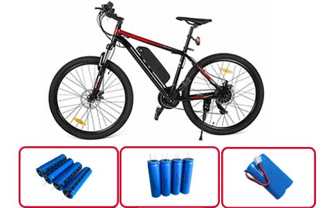 2.4V 钛酸锂电池18650电池:1300mA储能电动自行车新核心